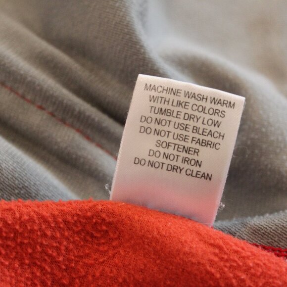 Gander Mountain Medium Weight Fleece Jacket in Orange/Red Size L - Picture 9 of 9